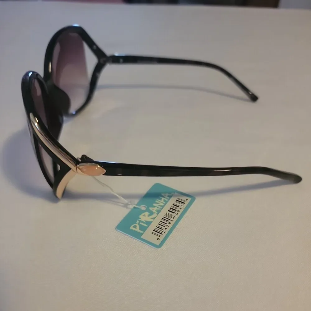 Piranha Fashion Sunglasses Butterfly Oversized Wrap Style # 60053 - Picture 3 of 6
